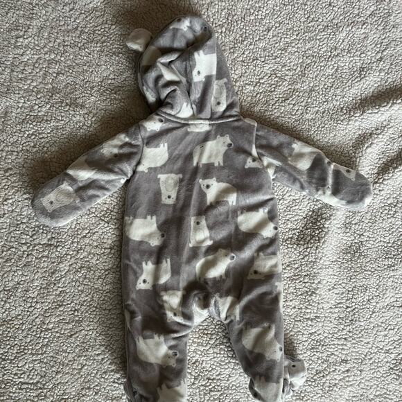 Carters Baby fleece jumpsuit - Picture 2 of 5
